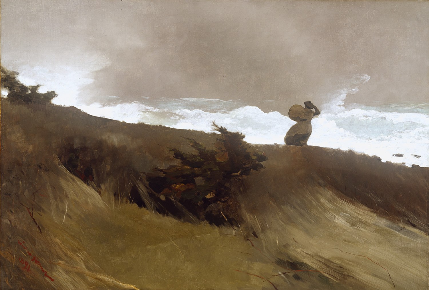 Уинслоу Хомер, «Западный ветер», 1891